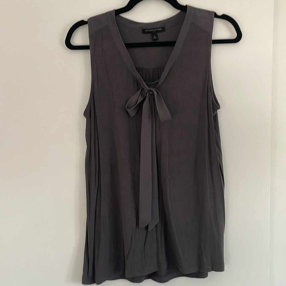 Banana Republic mixed media tank